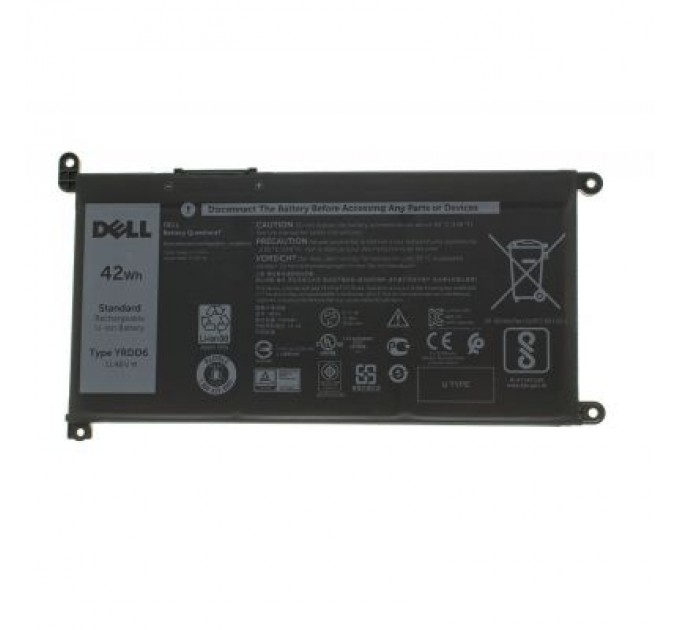 Dell Акумулятор до ноутбука Dell Inspiron 15-5585 YRDD6, 42Wh (3500mAh), 3cell, 11.46V (A47678)
