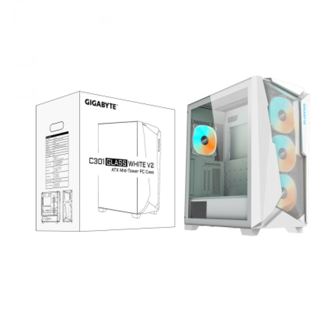 GIGABYTE Корпус GIGABYTE C301GW V2