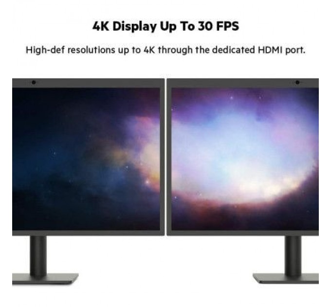 Belkin Концентратор Belkin USB-C 11-in-1 Multiport Dock (INC004BTSGY)