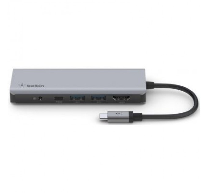 Belkin Концентратор Belkin USB-C 7-in-1 Multiport Dock (AVC009BTSGY)