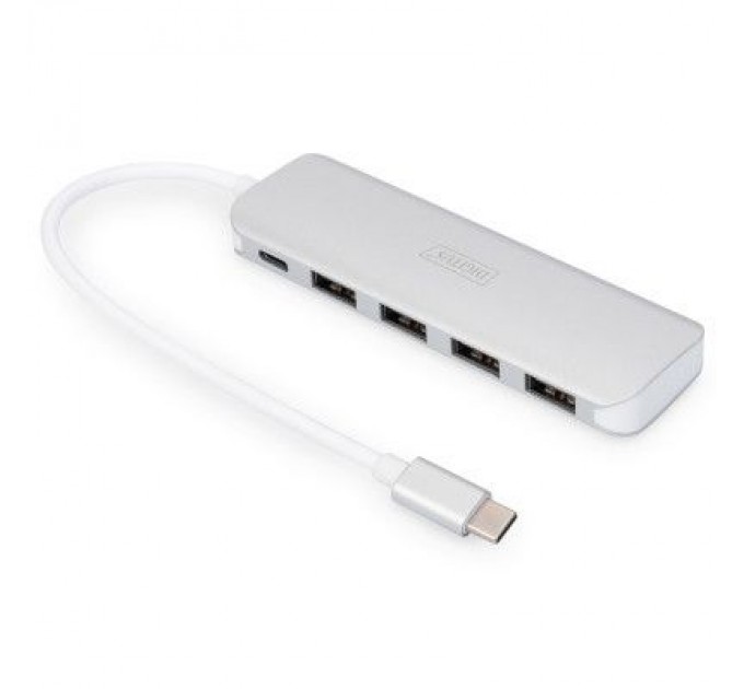 Digitus Концентратор Digitus USB Type-C, 4xUSB 3.0 (DA-70242-1)