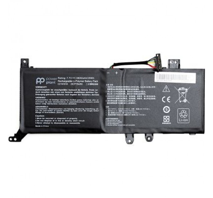 PowerPlant Акумулятор до ноутбука ASUS VivoBook 14 A412FA (C21N1818) 7.7V 3800mAh PowerPlant (NB431397)