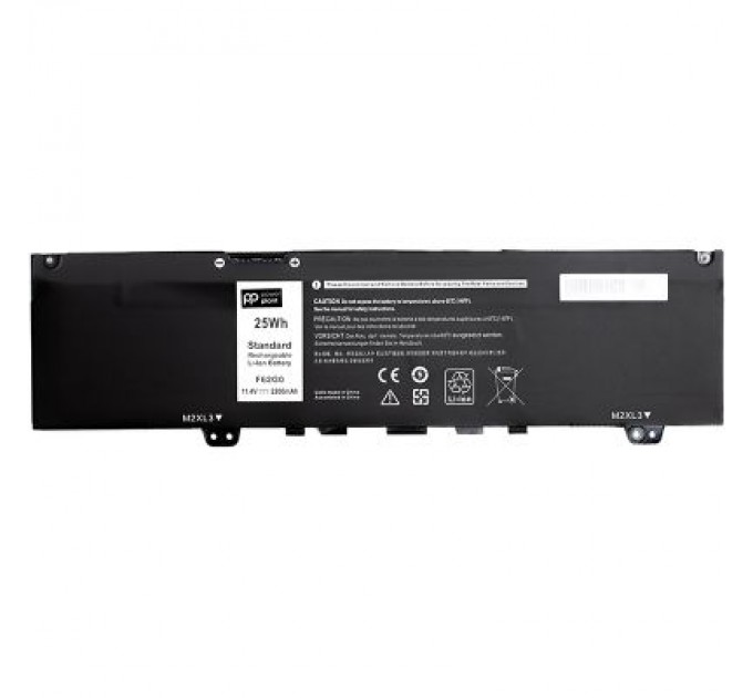 PowerPlant Акумулятор до ноутбука DELL Inspiron 13 5370 (F62G0) 11.4V 2200mAh PowerPlant (NB441518)