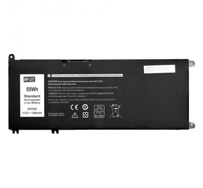 PowerPlant Акумулятор до ноутбука DELL Inspiron 15 7577 (33YDH) 15.2V 3600mAh PowerPlant (NB441549)