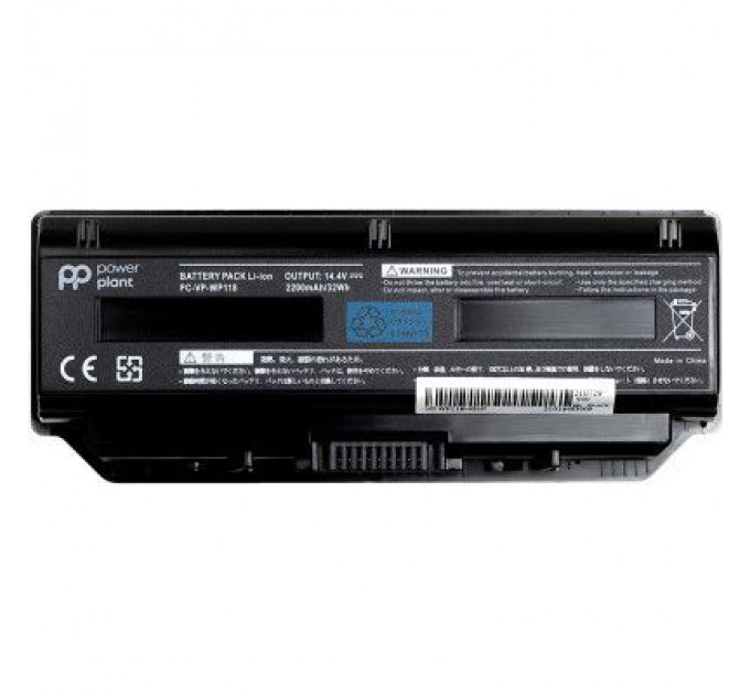 PowerPlant Акумулятор до ноутбука NEC PC VP WP118 (WP118-4S1P) 14.4V 2200mAh PowerPlant (NB400089)