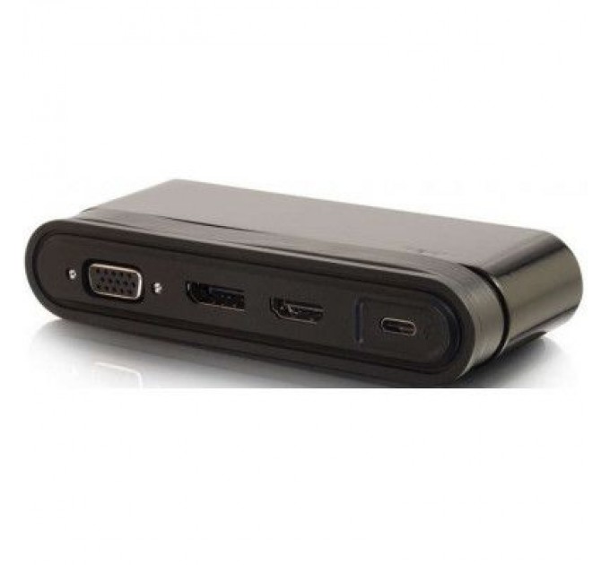 C2G Порт-реплікатор C2G Docking Station USB-C на HDMI, DP, VGA, USB, Power Delivery (CG82392)