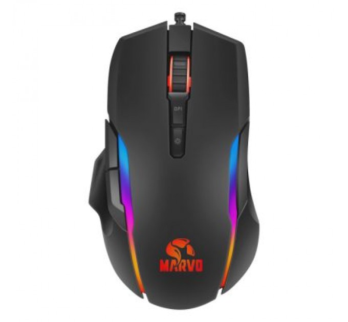 Marvo Мишка Marvo G945 RGB-LED USB Black (G945)