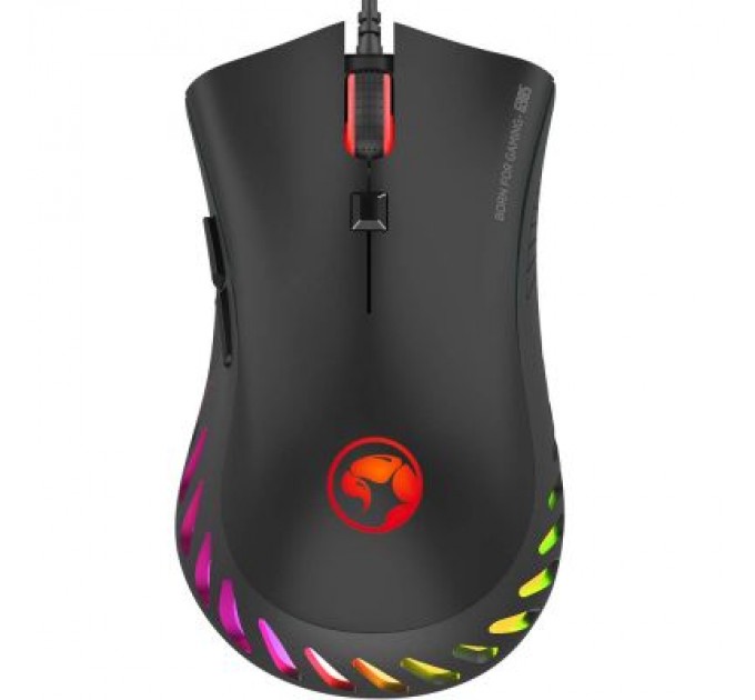 Marvo Мишка Marvo G985 RGB-LED USB Black (G985)