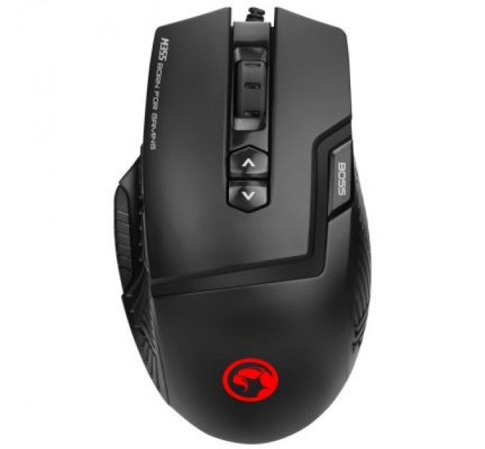 Marvo Мишка Marvo M355 7colors-LED USB Black (M355)
