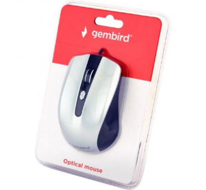 Gembird Мишка Gembird MUS-4B-01-BS USB Black-Gray (MUS-4B-01-BS)