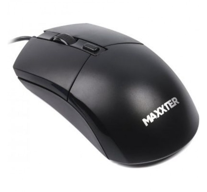 Maxxter Мишка Maxxter Mc-4B01 USB Black (Mc-4B01)