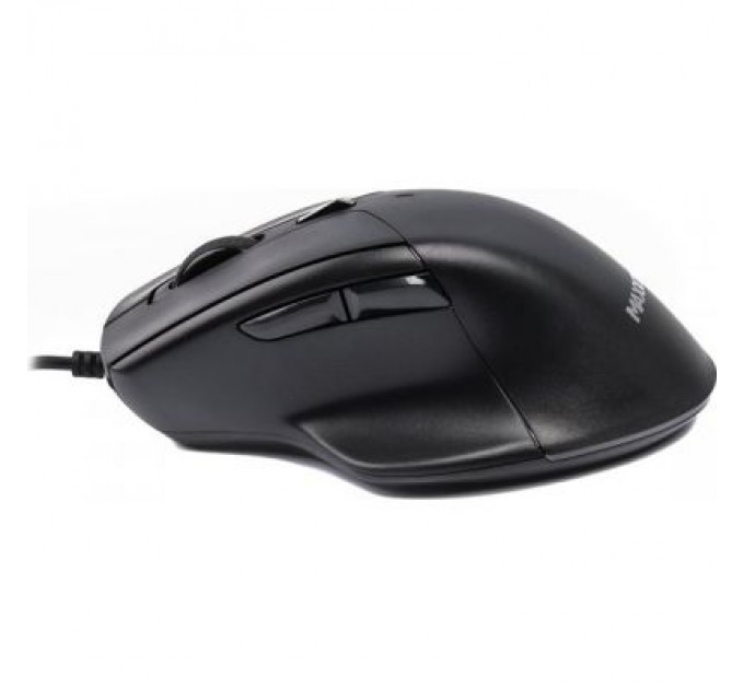 Maxxter Мишка Maxxter Mc-6B01 USB Black (Mc-6B01)