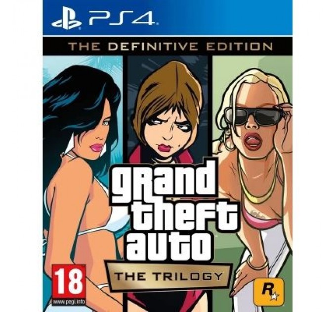 Sony Гра Sony Grand Theft Auto: The Trilogy – The Definitive Edition [PS4, (5026555430920)