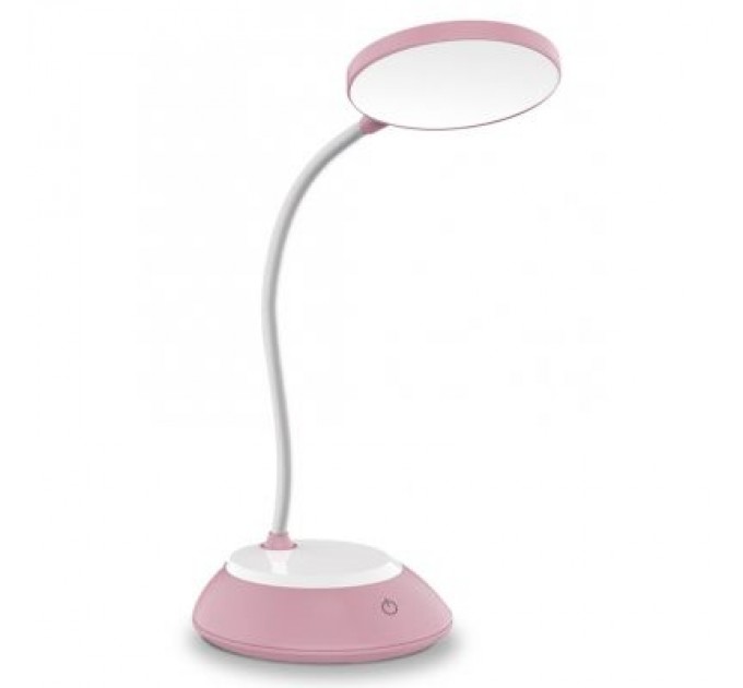 TITANUM Настільна лампа TITANUM LED DC3  7W 3000-6500K USB рожева (TLTF-022P)