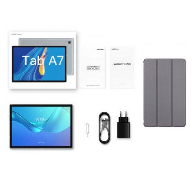 Ulefone Планшет Ulefone Tab A7 4G 4/64GB Space Grey (6937748734192)