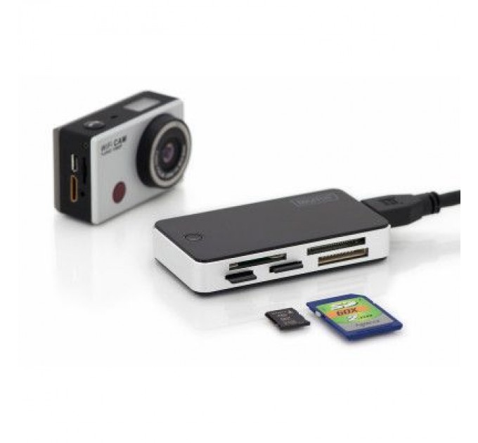 Digitus Зчитувач флеш-карт Digitus USB 3.0 All-in-one (DA-70330-1)