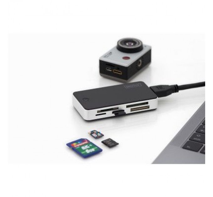 Digitus Зчитувач флеш-карт Digitus USB 3.0 All-in-one (DA-70330-1)