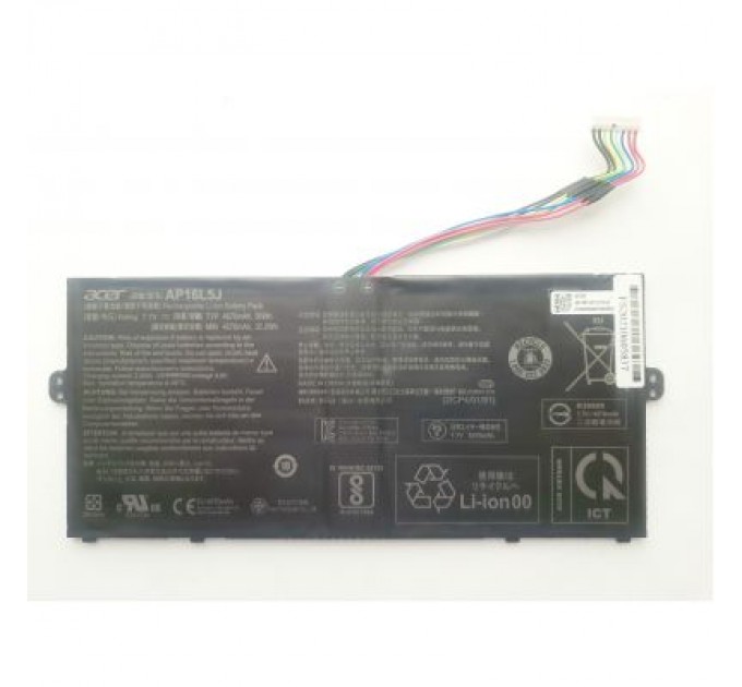 Acer Акумулятор до ноутбука Acer AP16L5J Swift SF514-52, 4670mAh (36Wh), 2cell, 7.7V, Li-ion (A47643)