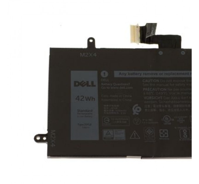 Dell Акумулятор до ноутбука Dell Latitude 5285 J0PGR, 42Wh (5250mAh), 4cell, 7.6V, Li-ion (A47681)