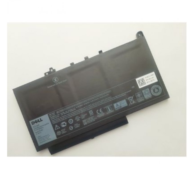 Dell Акумулятор до ноутбука Dell Latitude E7270 7CJRC, 42Wh (3530mAh), 3cell, 11.4V, Li-ion (A47645)
