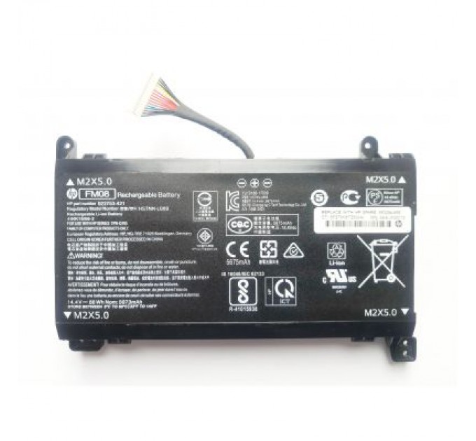 HP Акумулятор до ноутбука HP Omen17-anHSTNN-LB8B (16-pin), 5973mAh (86Wh), 8cell, 14.4V, (A47693)