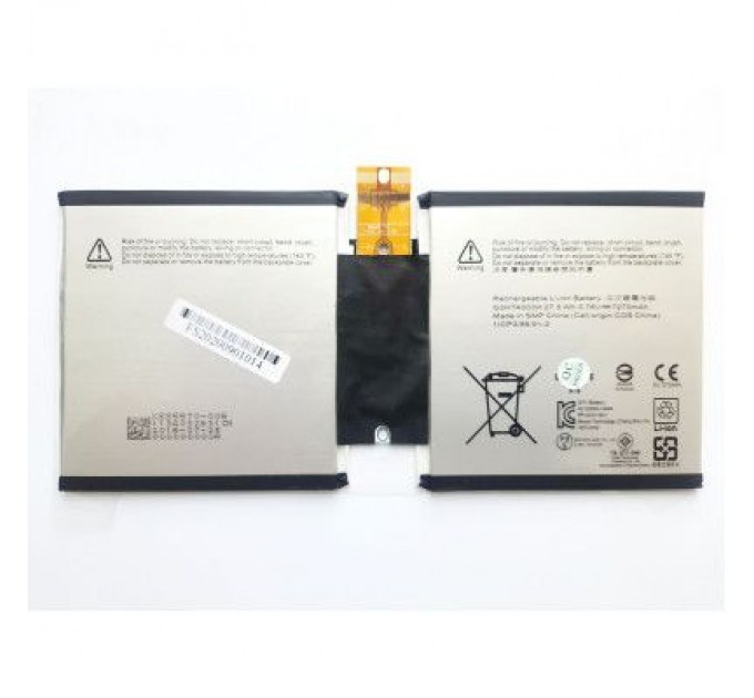 Microsoft Акумулятор до ноутбука Microsoft Surface 3 (Model 1645) G3HTA003H, 7270mAh (27.5Wh), 2cell, 3 (A47513)