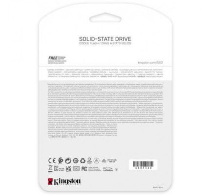 Kingston Накопичувач SSD M.2 2280 4TB Kingston (SKC3000D/4096G)