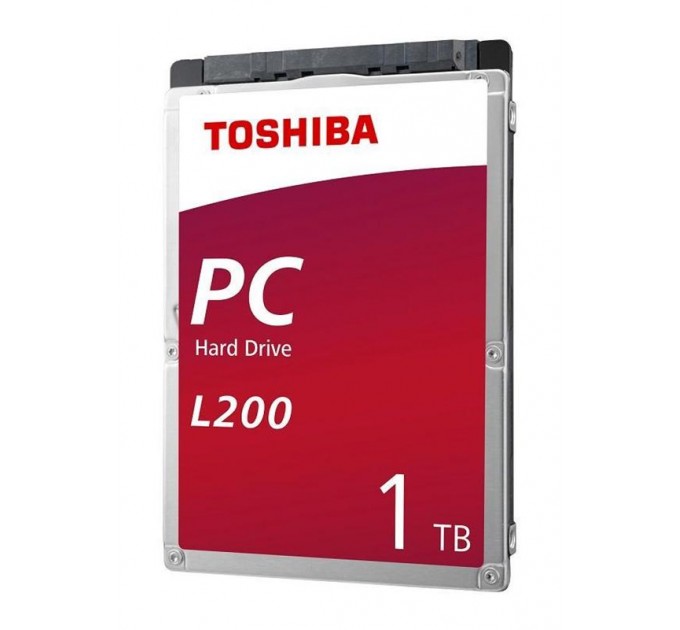 Toshiba Накопичувач HDD 2.5" SATA 1.0TB Toshiba L200 5400rpm 128MB (HDWL110EZSTA)