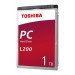 Toshiba Накопичувач HDD 2.5" SATA 1.0TB Toshiba L200 5400rpm 128MB (HDWL110EZSTA)