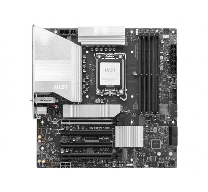 MSI Материнська плата MSI Pro B860M-A WiFi Socket 1851