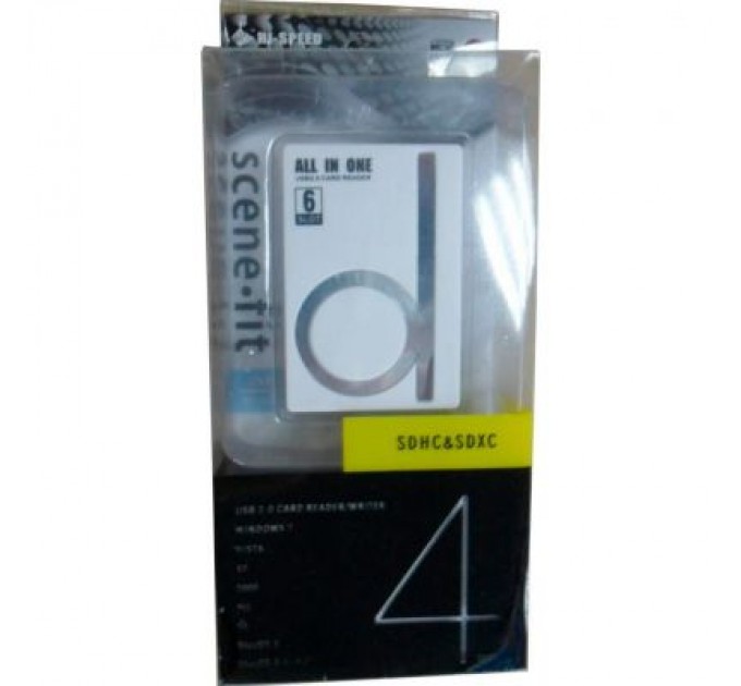 Atcom Зчитувач флеш-карт Atcom TD2029 USB 2.0 ALL IN 1 - (Memory Stick (MS) , Secure Digit (10729)