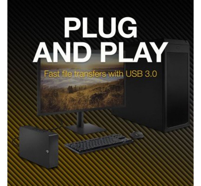 Seagate Зовнішній жорсткий диск 3.5" 6TB Expansion Desktop Seagate (STKP6000400)