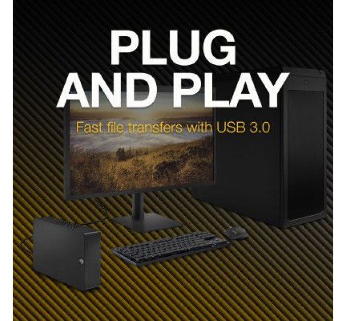 Seagate Зовнішній жорсткий диск 3.5" 12TB Expansion Desktop Seagate (STKP12000400)