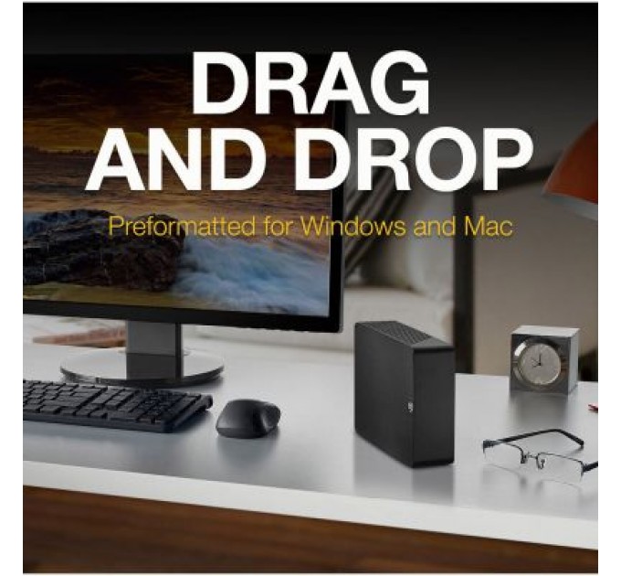 Seagate Зовнішній жорсткий диск 3.5" 14TB Expansion Desktop Seagate (STKP14000400)