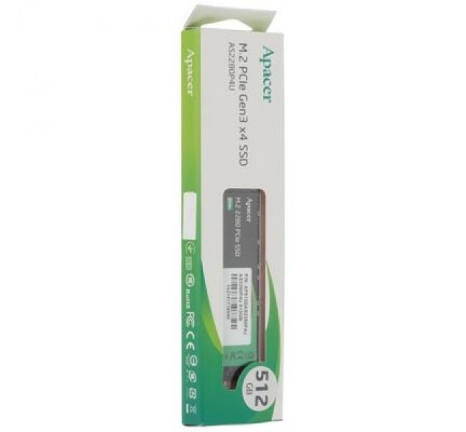 Apacer Накопичувач SSD M.2 2280 512GB Apacer (AP512GAS2280P4U-1)