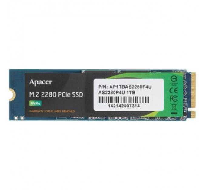 Apacer Накопичувач SSD M.2 2280 1TB Apacer (AP1TBAS2280P4U-1)