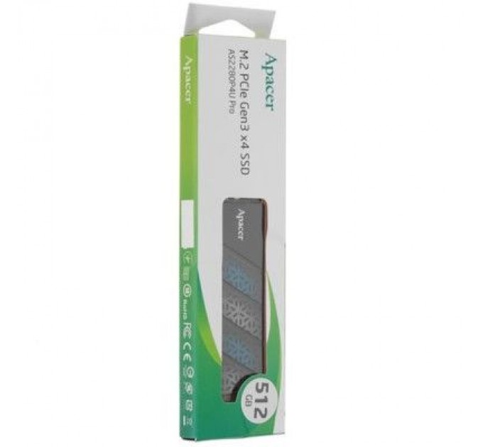 Apacer Накопичувач SSD M.2 2280 512GB Apacer (AP512GAS2280P4UPRO-1)