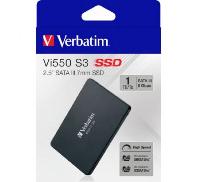 Verbatim Накопичувач SSD 2.5" 1TB Verbatim (49353)