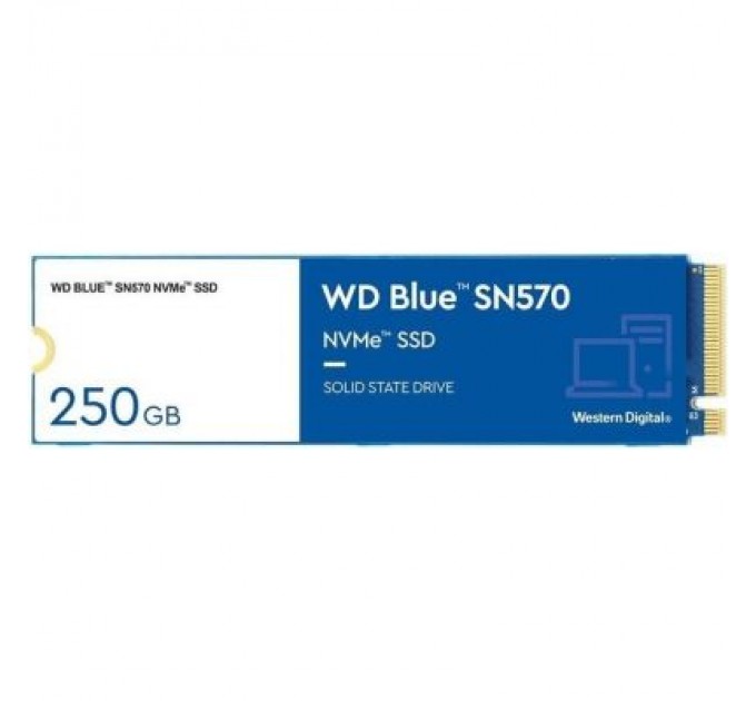 WD Накопичувач SSD M.2 2280 250GB SN570 WD (WDS250G3B0C)