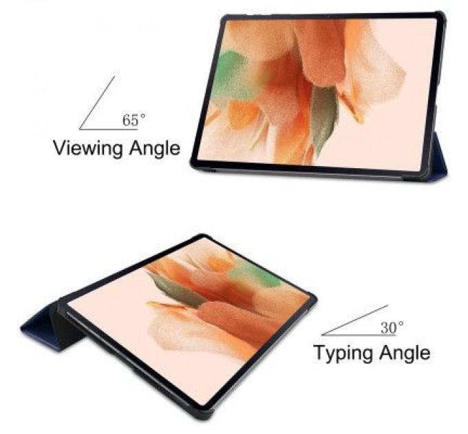 BeCover Чохол до планшета BeCover Samsung Galaxy Tab S7 FE 12.4 SM-T730/SM-T735/S8 Plus 5G SM-X800/SM-X806 Deep Purple (706700)