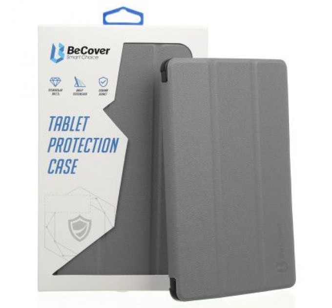 BeCover Чохол до планшета BeCover Samsung Galaxy Tab S7 FE 12.4 SM-T730/SM-T735/S8 Plus 5G SM-X800/SM-X806 Gray (706702)
