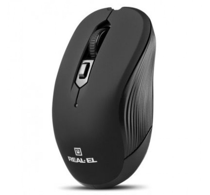 REAL-EL Мишка REAL-EL RM-330 Wireless Black