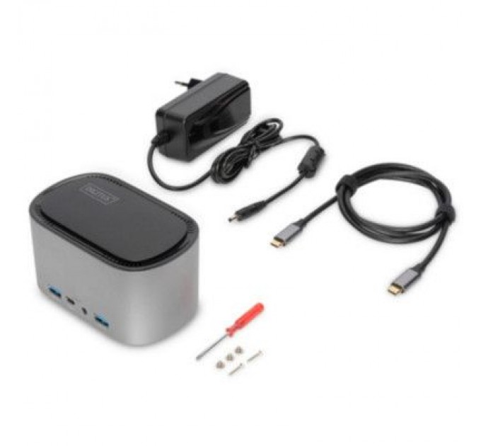 Digitus Порт-реплікатор Digitus 11-Port USB-C Docking Station with SSD Enclosure (M.2) (DA-70889)