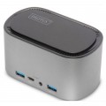 Digitus Порт-реплікатор Digitus 11-Port USB-C Docking Station with SSD Enclosure (M.2) (DA-70889)