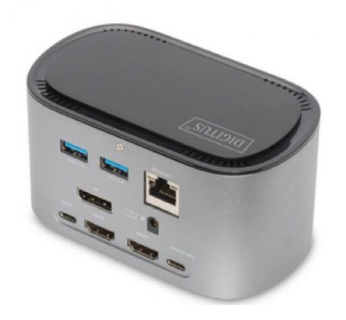 Digitus Порт-реплікатор Digitus 11-Port USB-C Docking Station with SSD Enclosure (M.2) (DA-70889)