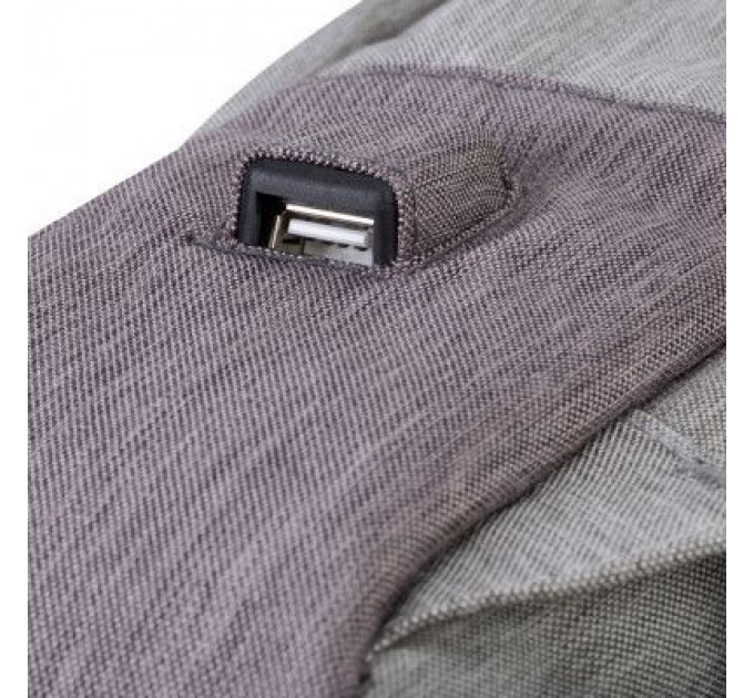 RivaCase Рюкзак для ноутбука RivaCase 15.6" 7562 grey/mocha anti-theft (7562Grey/Mocha)