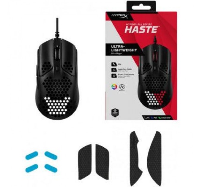 HyperX Мишка HyperX Pulsefire Haste Black (4P5P9AA)