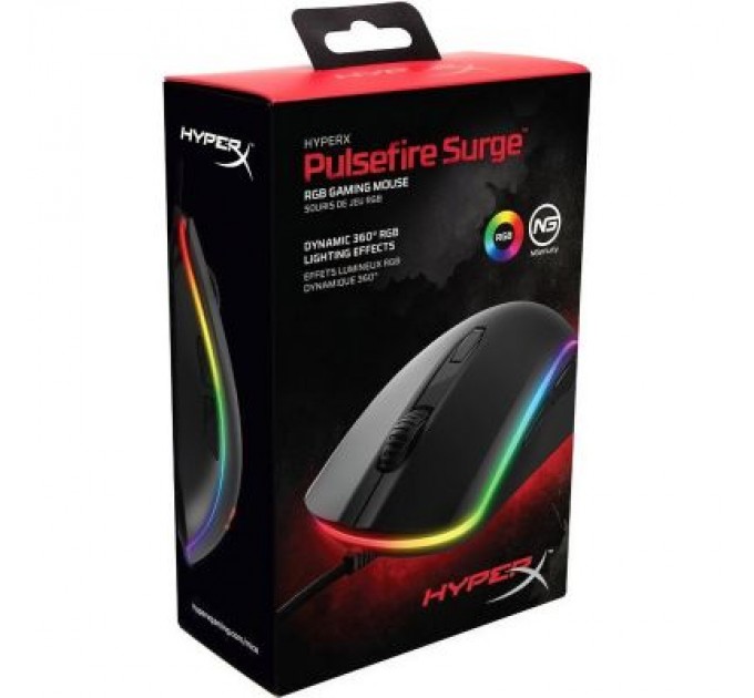 HyperX Мишка HyperX Pulsefire Surge USB Black (4P5Q1AA)