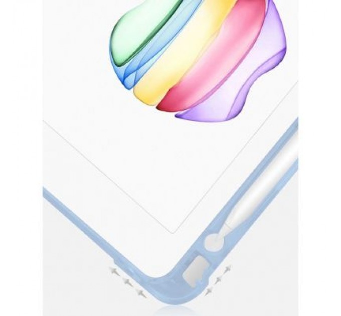 BeCover Чохол до планшета BeCover Soft Edge Pencil Apple iPad 10.2 2019/2020/2021 Light Blue (706814)