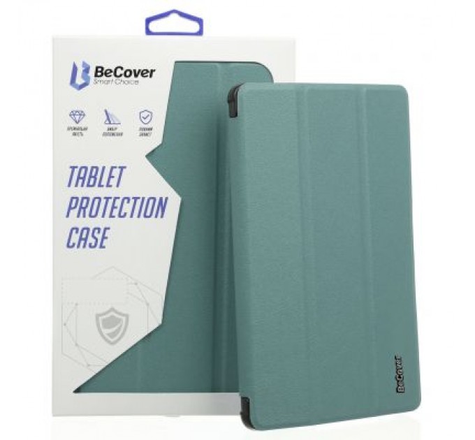 BeCover Чохол до планшета BeCover Soft Edge Pencil Apple iPad mini 6 2021 Dark Green (706804)